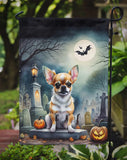 Chihuahua Spooky Halloween Garden Flag
