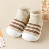 Spring & Fall Kids Stripes Knitted Socks