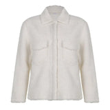 White Winter Jacket Women