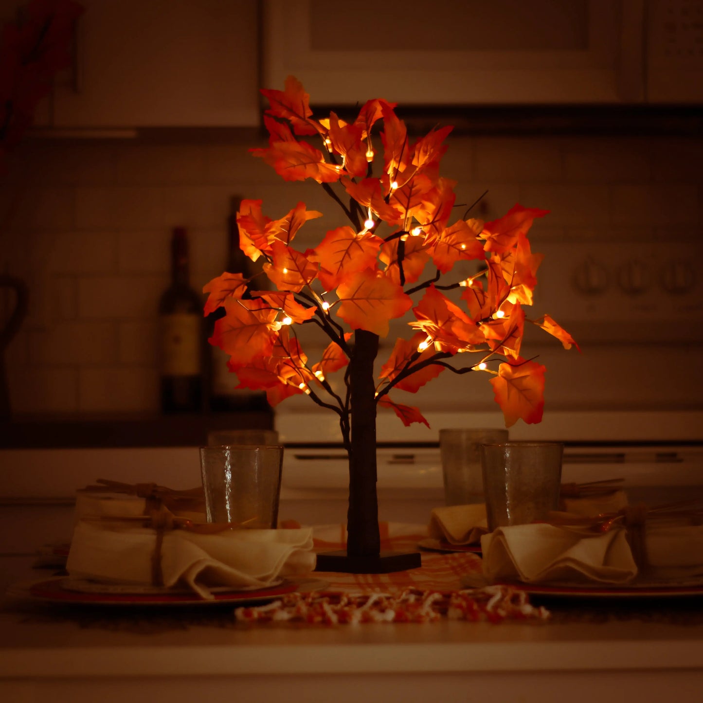 Maple Leaf Light Tree