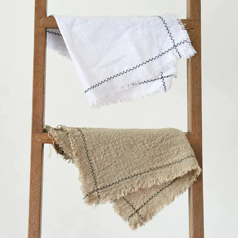 Simple Style Flax Napkin Photography Towels