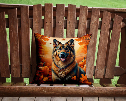 Belgian Tervuren Fall Throw Pillow