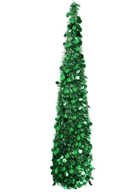 Sequin Christmas Tree - Easy Assembly Decor