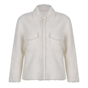 White Winter Jacket Women