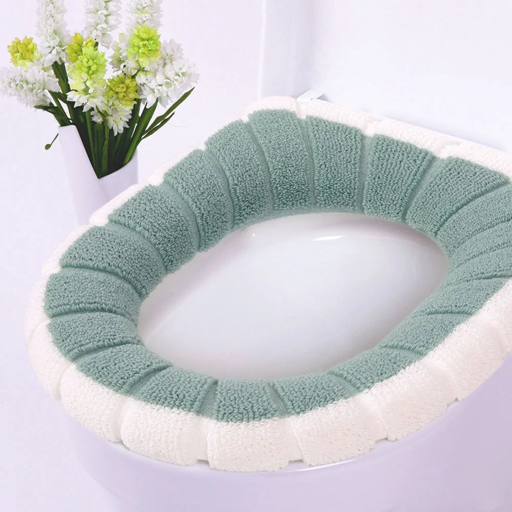 Universal Warm Soft Washable Toilet Seat Cover