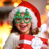 Sparkly Christmas Party Glasses