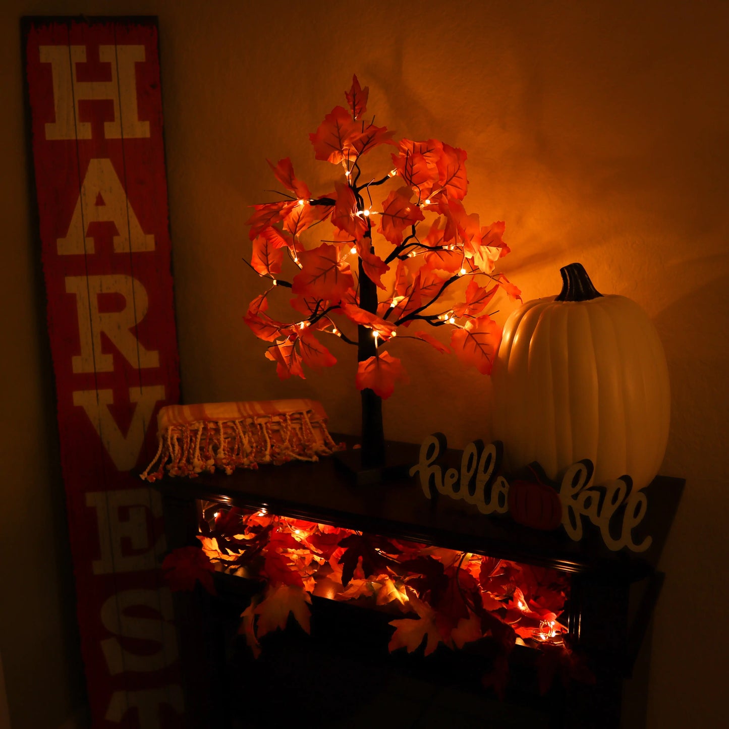 Maple Leaf Light Tree