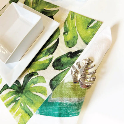 Leaf Napkin Ring Set of 6