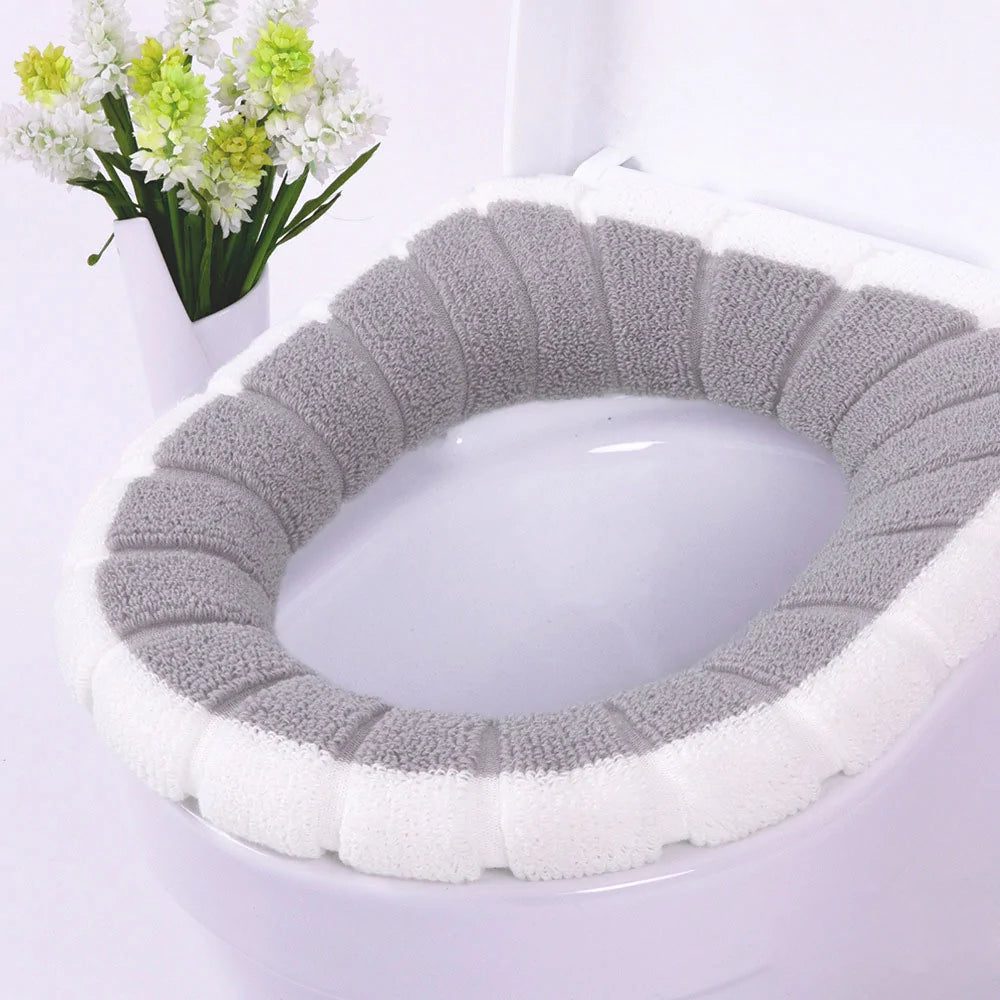 Universal Warm Soft Washable Toilet Seat Cover