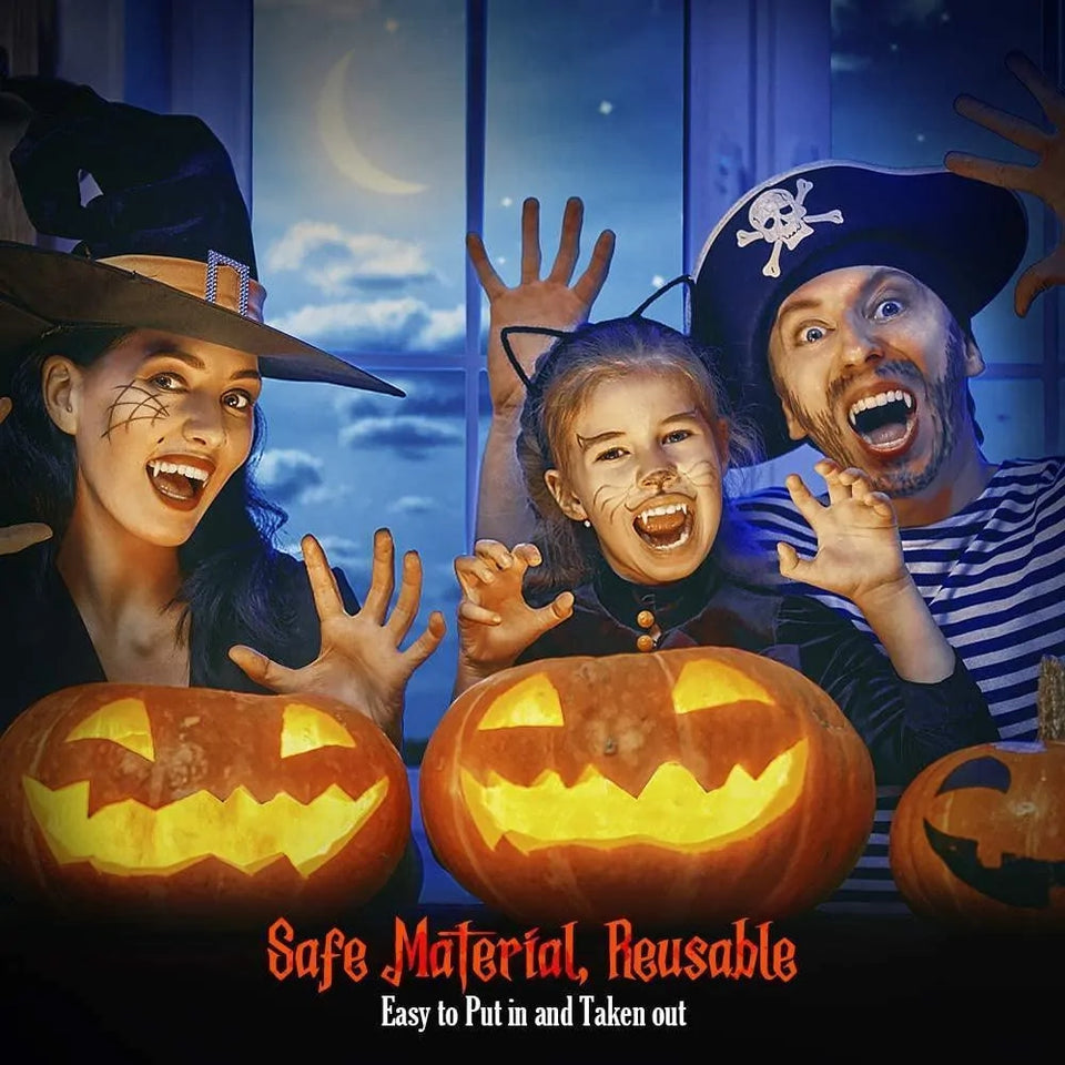 Retractable Halloween Vampire Fangs