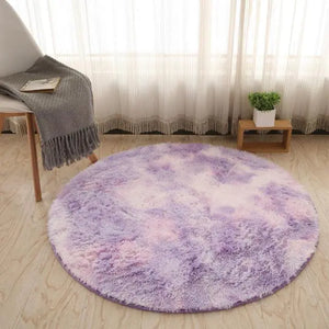 2024 New Warm Thick Round Rug Carpets