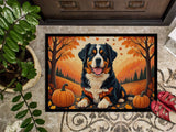Bernese Mountain Dog Fall Doormat