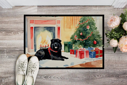 Chow Chow Cozy Christmas Doormat