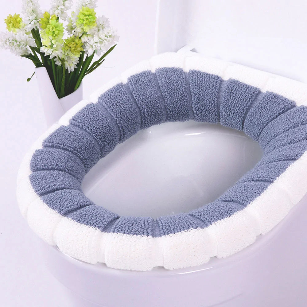 Universal Warm Soft Washable Toilet Seat Cover