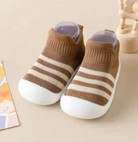 Spring & Fall Kids Stripes Knitted Socks