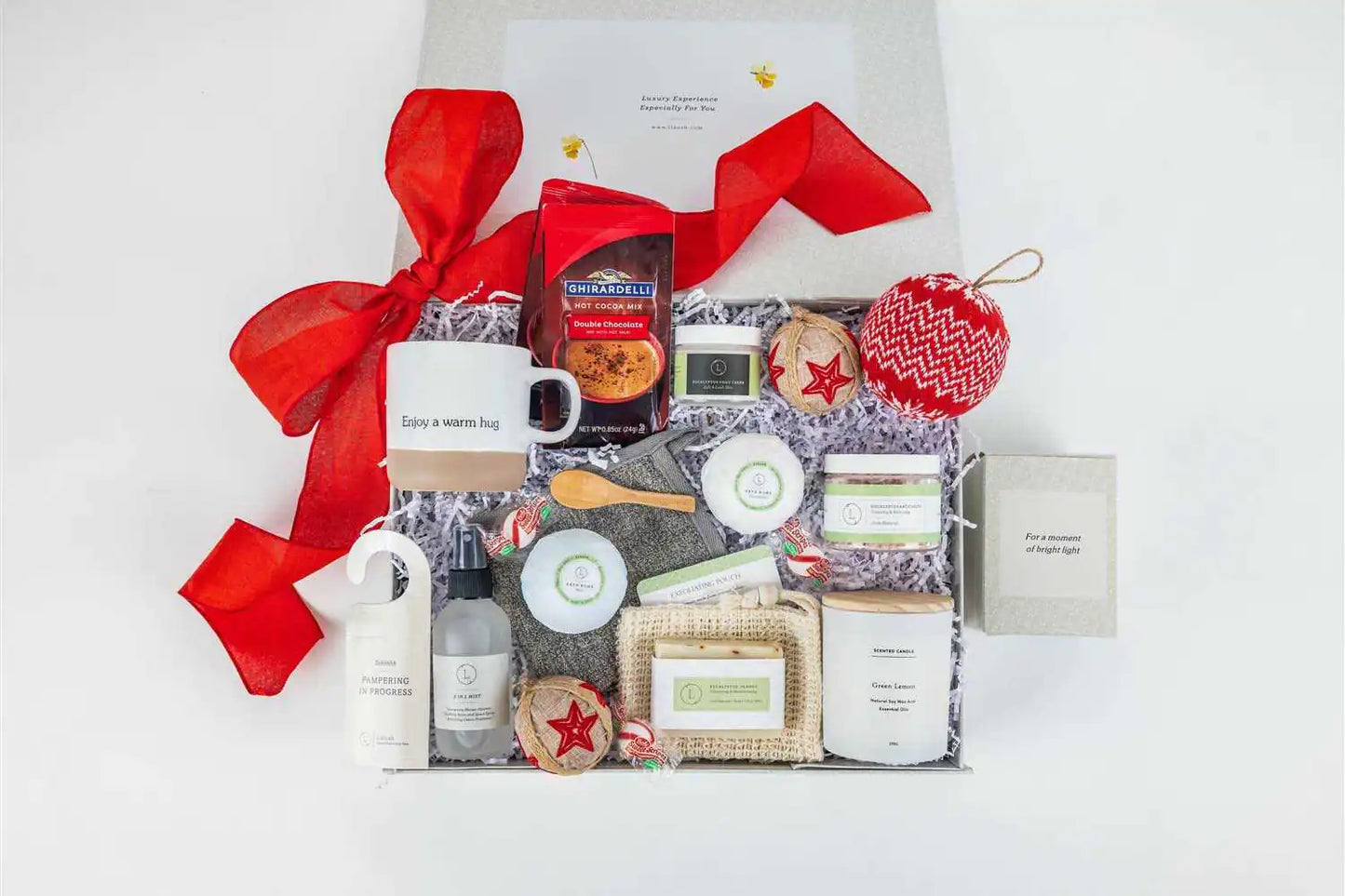 Christmas Gift Basket, Christmas Gift Set Box