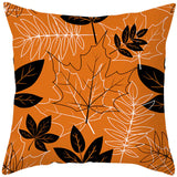 Maple Leaf Pumpkin Pillowcase