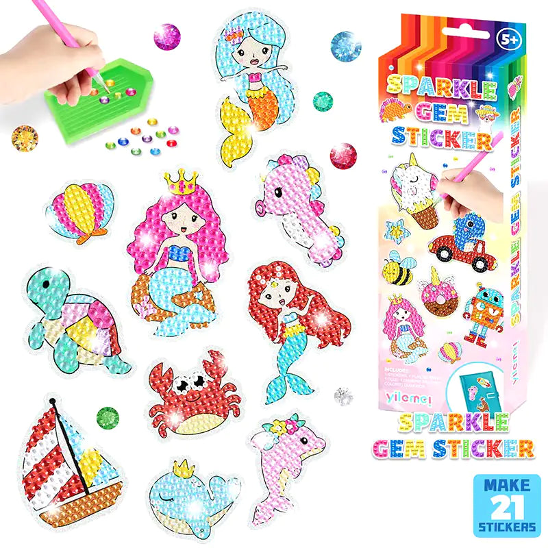 Christmas Diamond Painting Keychain 5D DIY Hanging Diamond Art Kits Diamond Ornaments for Kids Christmas Crafts Family Decor