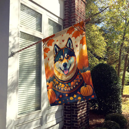 Akita Fall House Flag