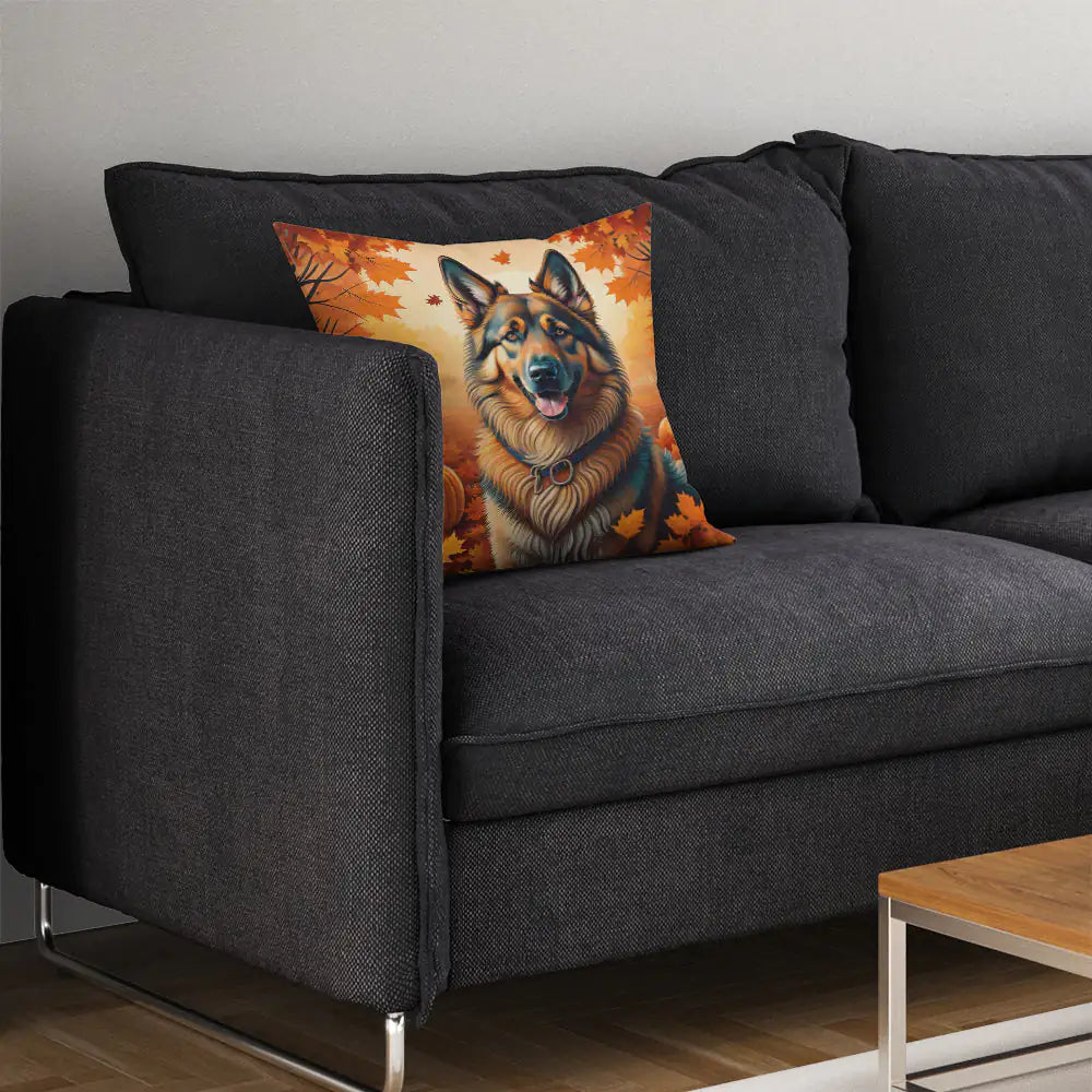 Belgian Tervuren Fall Throw Pillow