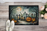 Graveyard Spooky Halloween Doormat