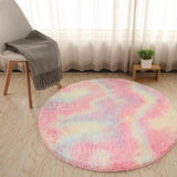 2024 New Warm Thick Round Rug Carpets