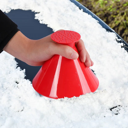 Car Window Windshield Magic Ice Scraper Oil Funnel Snow Remover