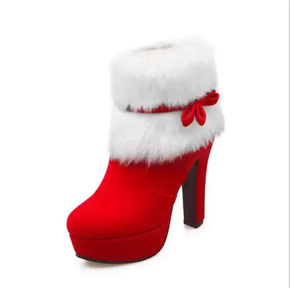 Boots Christmas High Heels